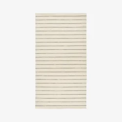 Sdahl - Line Gulvtppe 75 x 150 cm Beige/Ash
