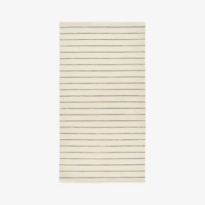 Sdahl - Line Gulvtppe 75 x 150 cm Beige/Ash