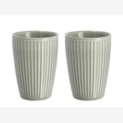 Pillivuyt Pliss Termokrus Dia 8 x 12 cm 25 cl 2 stk. Arctic Ice