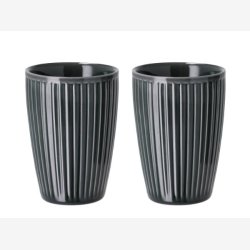 Pillivuyt Pliss Termokrus Dia 8 x 12 cm 25 cl 2 stk. Midnight Blue