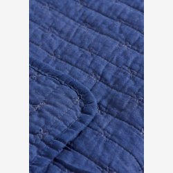 Ib  Laursen - Quilt Indigo m/korssting 130x180cm.