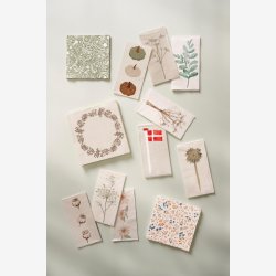 Ib Laursen - Serviet Dannebrog p flagstang 10x20 cm 16 stk. pr. pk.