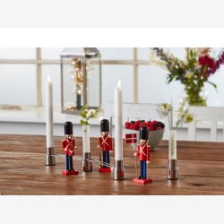 Celebrate Garder 6,2 x 6,2 x 15 cm 3 stk. Rd/Sort