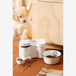 Ib Laursen - Dse Kdben m/motiv Hvid Metal B: 15 H: 12 L: 24 cm. 