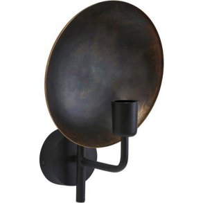 PR HOME - Upptown Vglampe, Sort, 36cm.