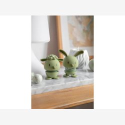 Hoptimist - Soft Bunny Hoptimist 7,5 x 5,8 x 9 cm S Olive