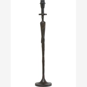 PR HOME - Mrs tall lampefod, sort/brun, 78 cm