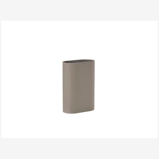 Zone Denmark - Singles Knivblok 17 x 9 x 24 cm Taupe