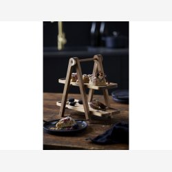 HOLM - serveringsopsats Akacietr 36x18,4x30 cm. 