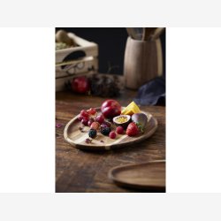 HOLM - fad i Akacietr 30 x 24,5 cm.