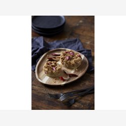 HOLM - fad i Akacietr 30 x 24,5 cm.