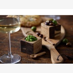 HOLM Minisklest 6 x 6 x 5 cm 2 stk. Akacie