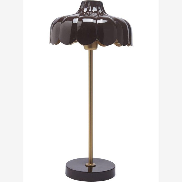 PR HOME - Wells bordlampe, brun, 50 cm