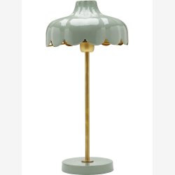 PR HOME - Wells bordlampe, grn/guld, 50 cm
