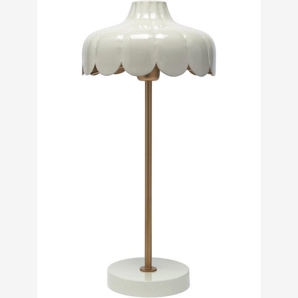 PR HOME - Wells bordlampe, beige, 50 cm