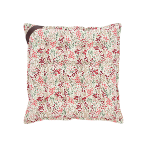 Sdahl - siddehynde m/blomster 40x40cm.