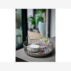 Zone Denmark - Inu Kurv Dia 38 x 18 cm Taupe