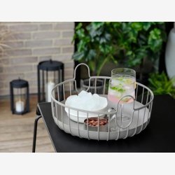 Zone Denmark - Inu Kurv Dia 38 x 18 cm Taupe