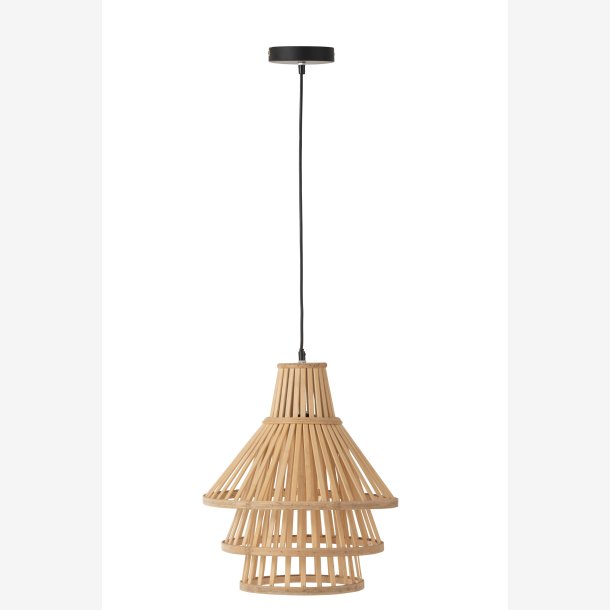 J-Line - Loftlampe Bambus/Rattan H: �: 32,5 cm. 