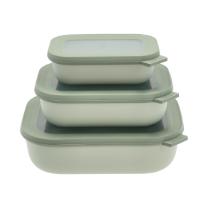 Mepal - Cirqula opbevaringsbokse st m/3 stk. Nordic Sage