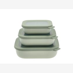 Mepal - Cirqula opbevaringsbokse st m/3 stk. Nordic Sage