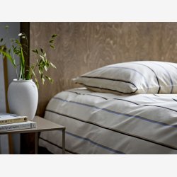 Sdahl Sengetj Stripe Beige 140X200cm