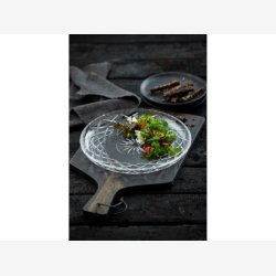 Lyngby Glas - Sorrento lagkagefad glasfad klar D: 30cm