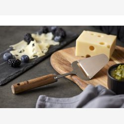 HOLM - Ostehvl Rustfrit stl/Akacietr