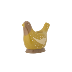 Bloomingville - Birdy ggebger Fugl Stentj L: 8 H: 8 cm. 