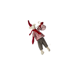 Speedtsberg - Nisse mus 'Noa &amp; Nelli' m. sk H20cm, 2 varianter 