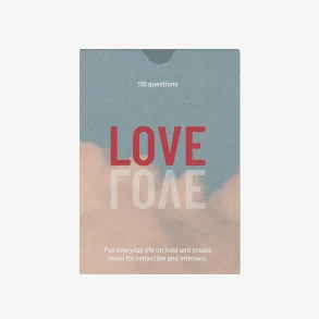 SNAK - LOVE- Conversation cards that create room for reflection and intimacy