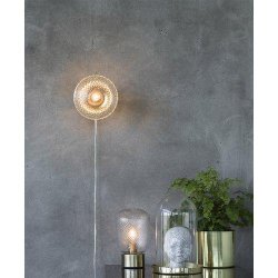 PR HOME - Juliette Vglampe, Klar/Messing 16cm.