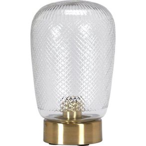 PR HOME - Juliette bordlampe, klar/messing, 29 cm