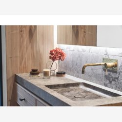 Villa Collection - Kras Duftlys Dia 8,5 x 10 cm Beige