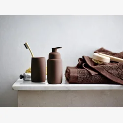 Sdahl - organic Comfort organic Hndklde 50 x 100 cm Coffee brown