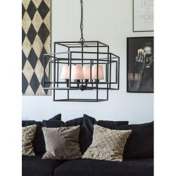 PR HOME - Rod Vglampe, Sort, 108cm.