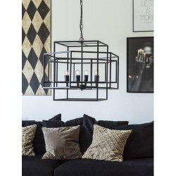 PR HOME - Rod Vglampe, Sort, 108cm.