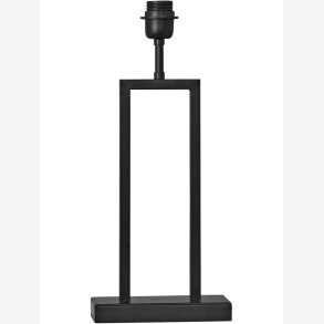 PR HOME - Rod bordlampefod, sort, 47 cm