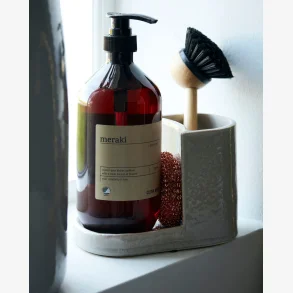 Meraki - B�rste- og s�beholder, MKDatura, Shellish gr�
