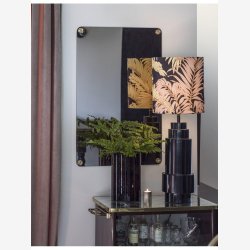 PR HOME - Empire lampefod, sort, 56 cm