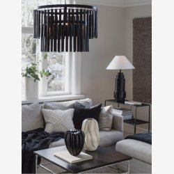 PR HOME - Empire lampefod, sort, 56 cm