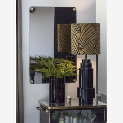 PR HOME - Empire lampefod, sort, 77 cm