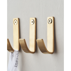 Meraki - Knage, MKThapsus, Brstet messing finish st m/3 stk. 