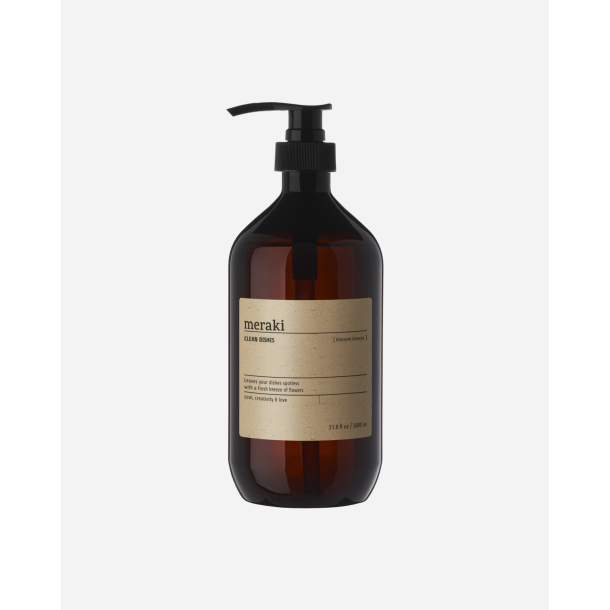 Meraki - Opvaskemiddel, Blossom Breeze, Brun 1000ml.