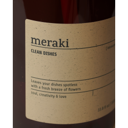 Meraki - Opvaskemiddel, Blossom Breeze, Brun 1000ml.