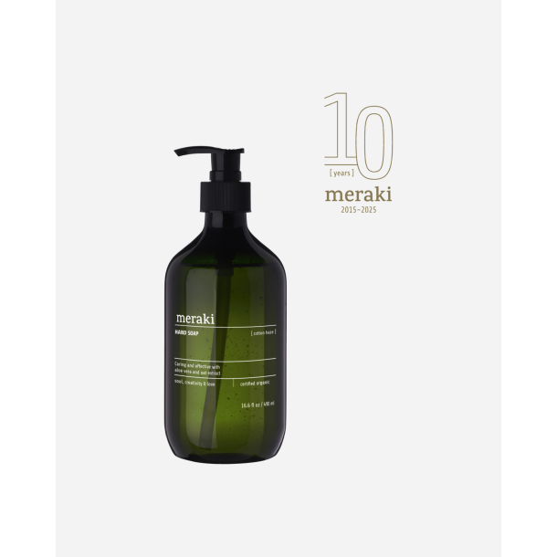 Meraki - Hand soap, Cotton Haze, 490 ml.