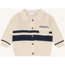 Hust &amp; Claire - Polo cardigan sand