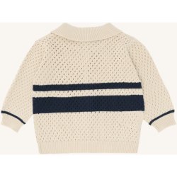 Hust &amp; Claire - Polo cardigan sand