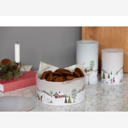 Bastian Vinter Kagedse 22x12/20x10 cm 2 stk. Arctic Ice/Woodrose