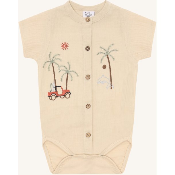 Hust &amp; Claire - Body Muslin Sand